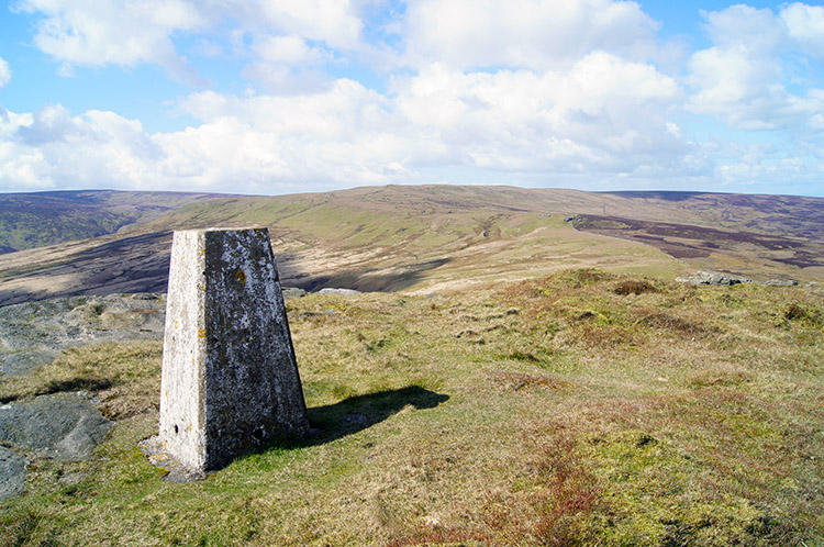 Trig Point on Bowland Knotts