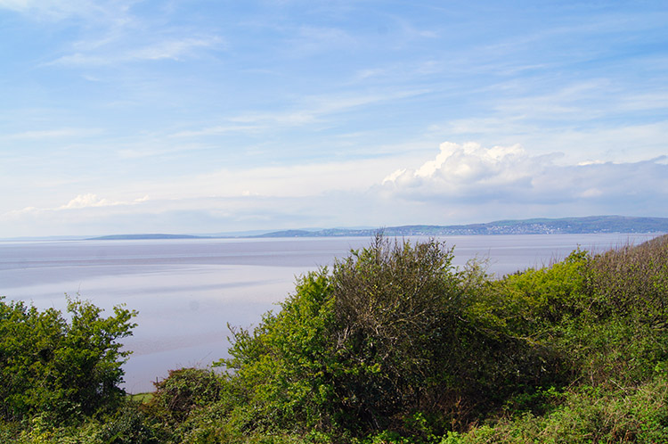 View of Morecambe Bay from Jack Scout