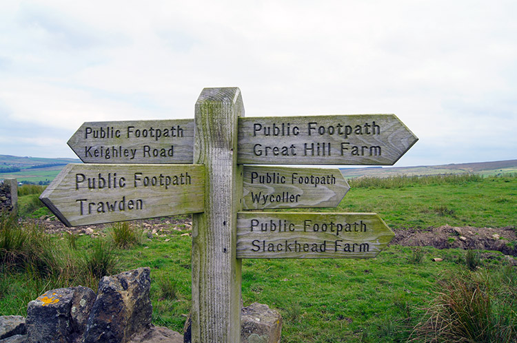 Five ways signpost