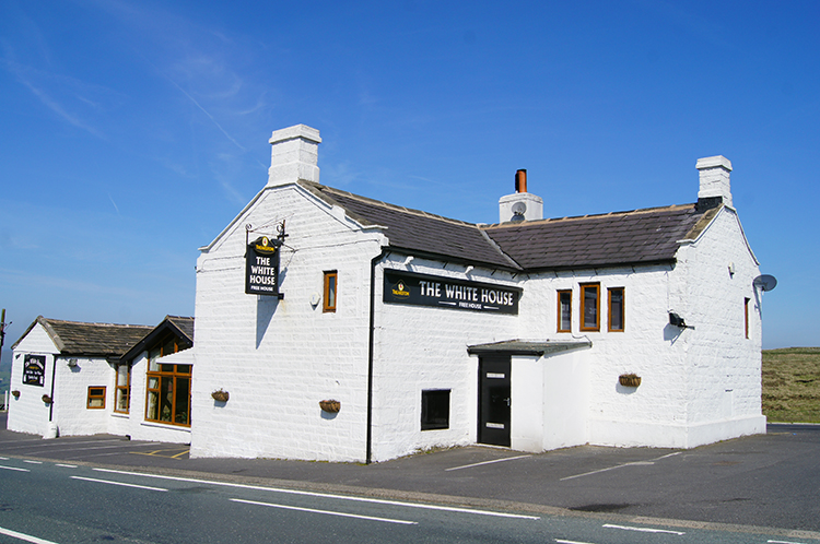 White House Hotel on Blackstone Edge Moor