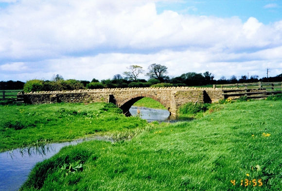 A bridge to Laylands Farm near Bolton on Swale