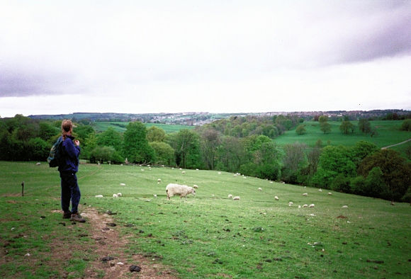 Dave looks toward Richmond and Swaledale