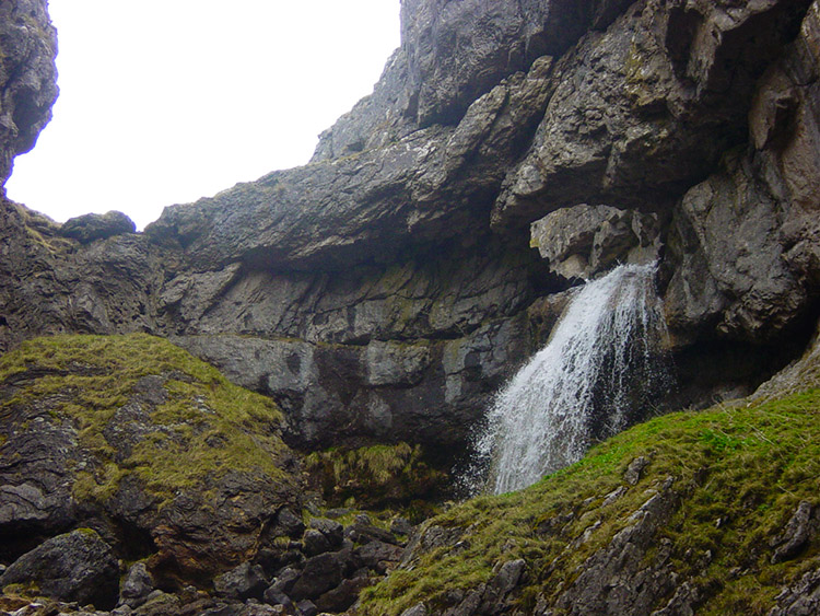 Gordale Scar upper waterfall