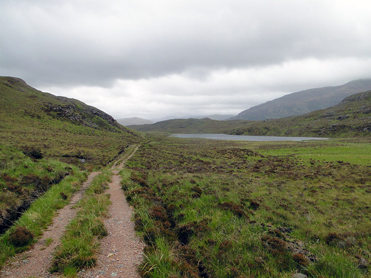 The track to Loch Airigh a Bhaird