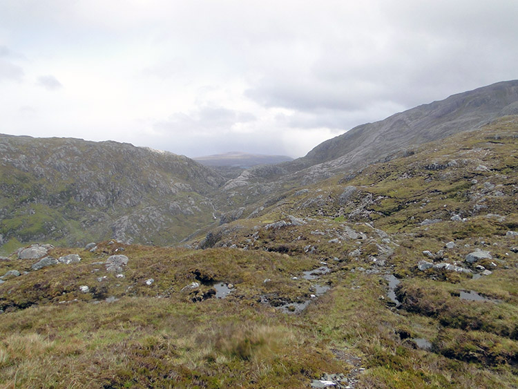 The terrain and views from Poll Amhluaidh