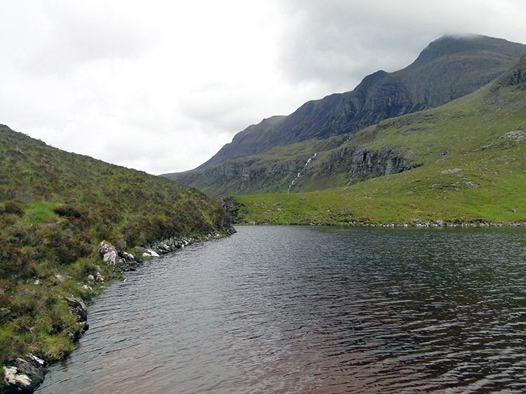 Lochan Dearg and Creag nam Preas Garbha