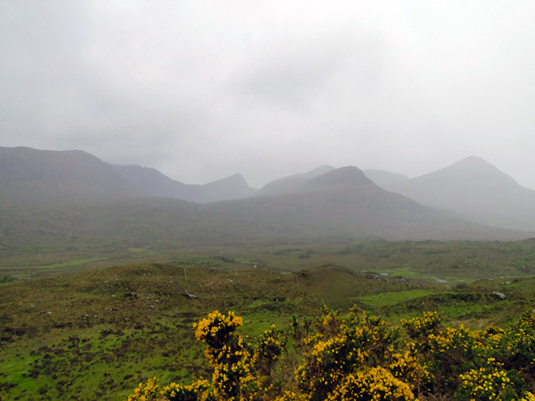 Rain over to Sgorr Deas and Coire Beinn an Eoin