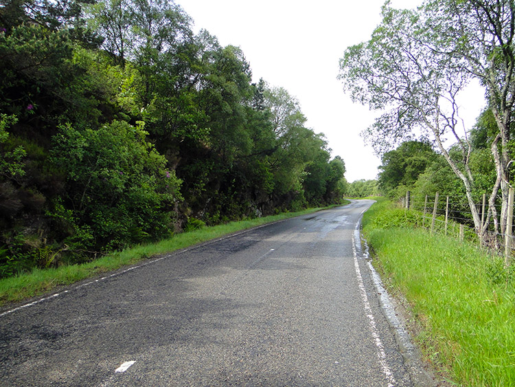 The road from Strathcanaird to Ardmair