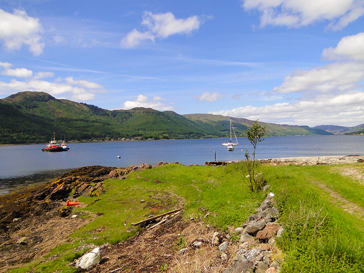 Boats on Loch Duich