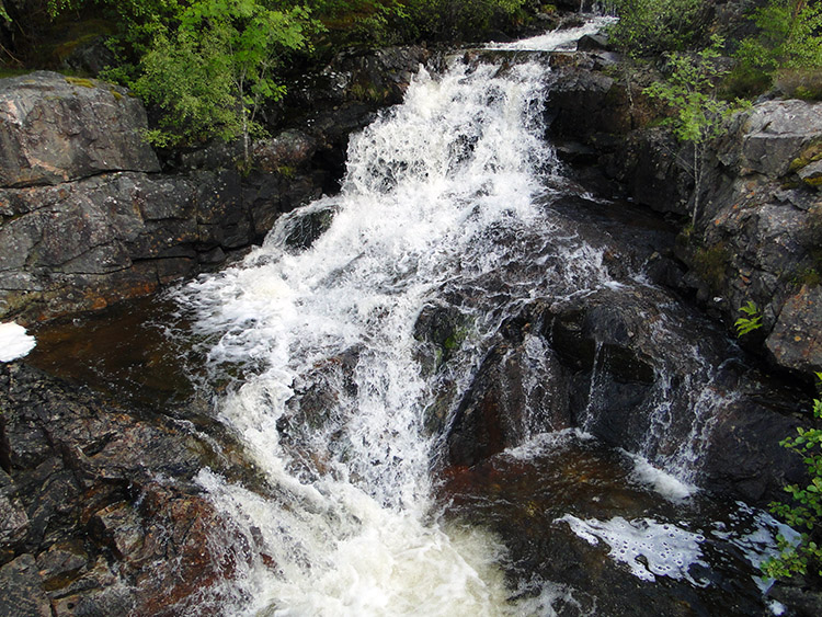 Waterfall on Allt Coire nan Clach