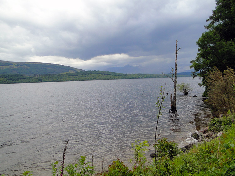 View across Loch Lochy