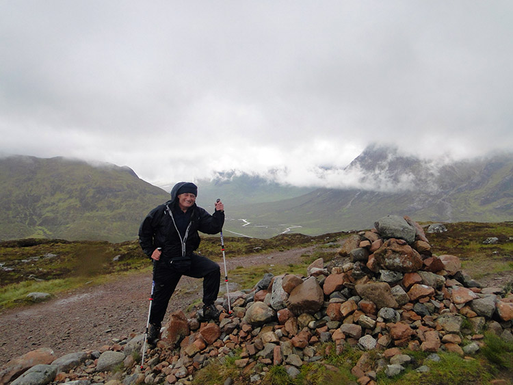 Walking Englishman near Devil's Staircase