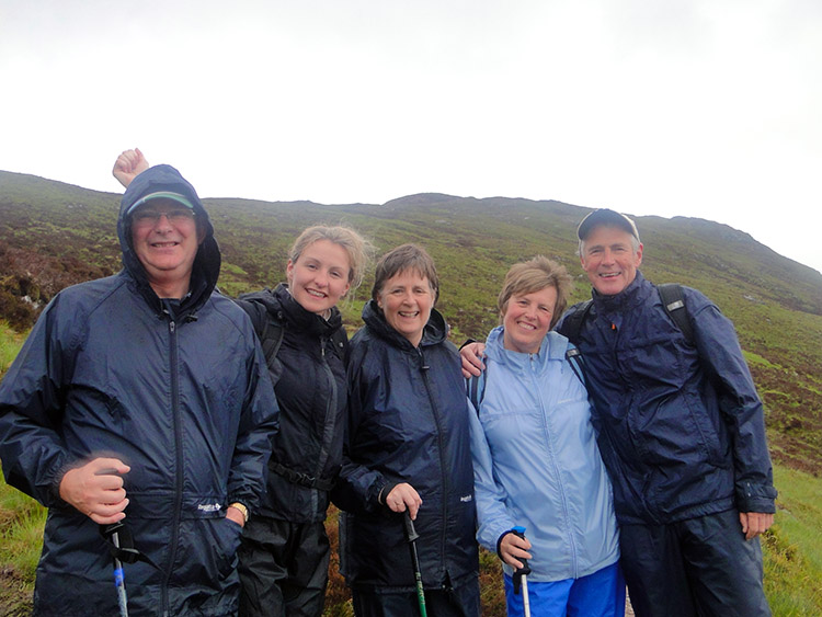 A lovely family of walkers on Devil's Staircase