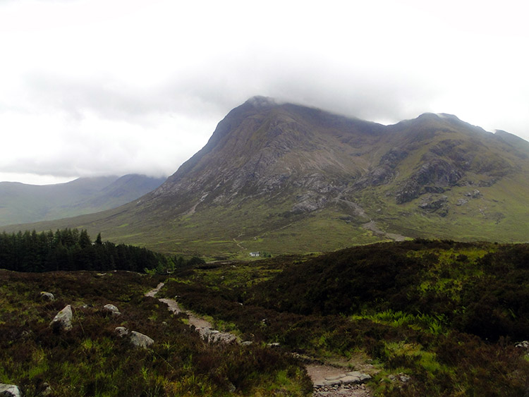 Buachaille Etive Mor as seen from Devil's Staircase