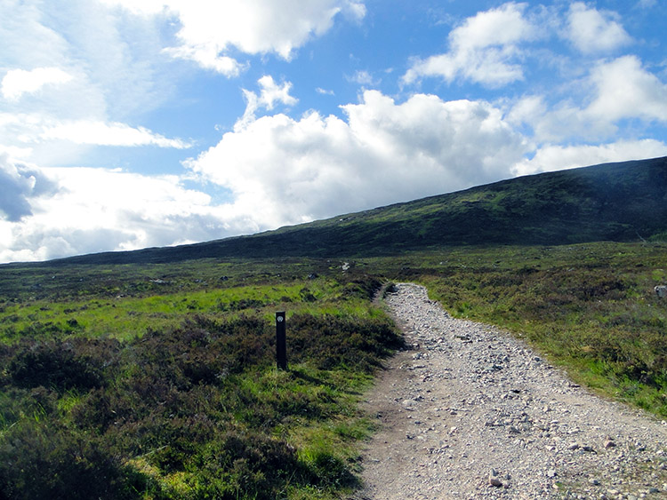 The track leading to Rannoch Moor