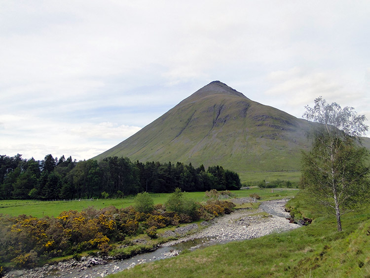 Looking back to Beinn Dorain