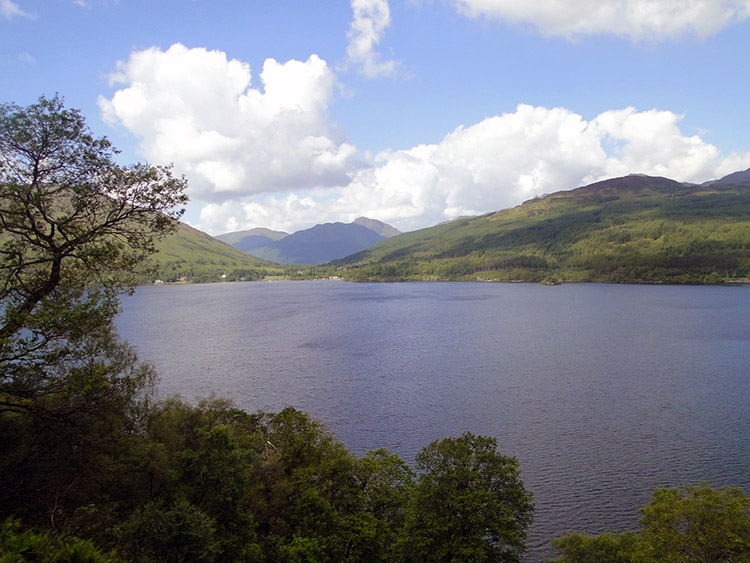 A beautiful view of Loch Lomond