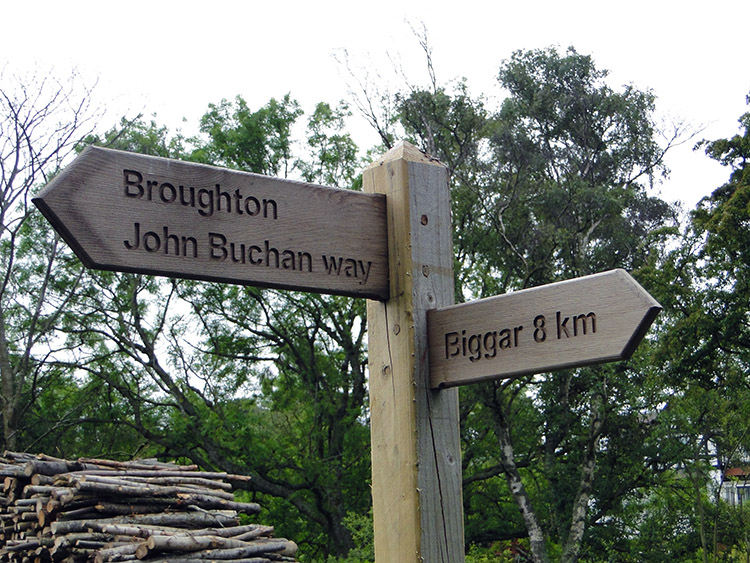 John Buchan Way at Broughton