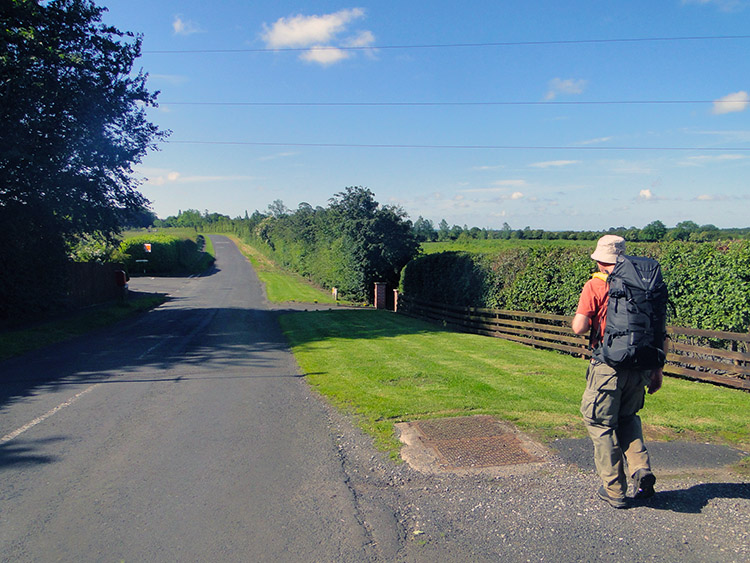 Setting off from Longtown