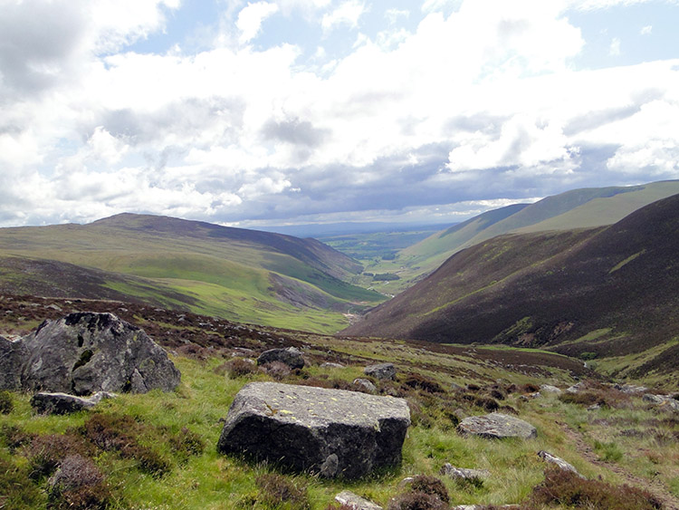 View south from the head of Grainsgill