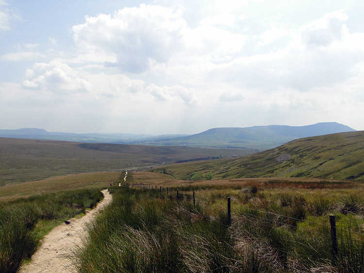 Descending via Craven Wold