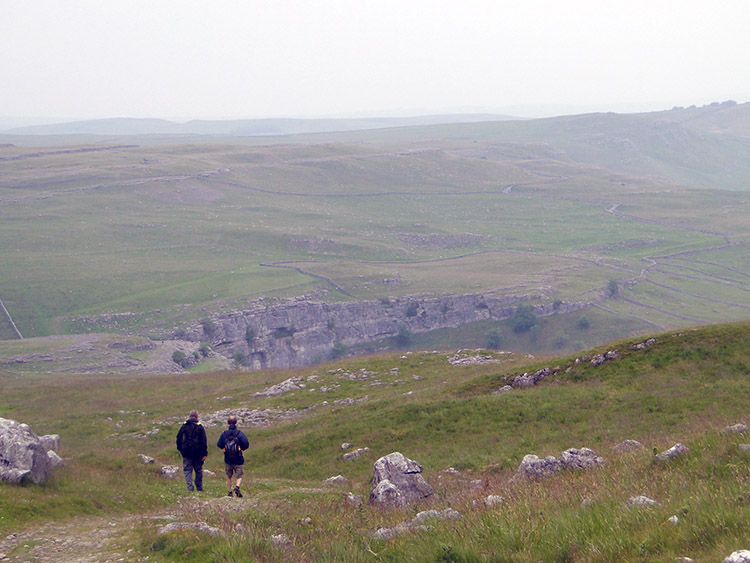 Looking to Malham Cove