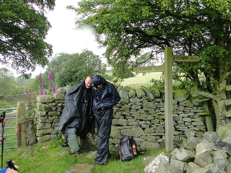 Quick change of gear near Lothersdale