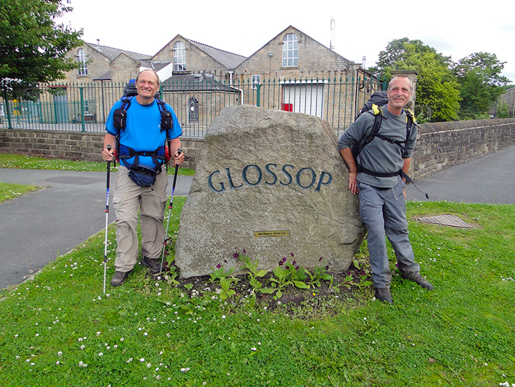 Arrival in Glossop