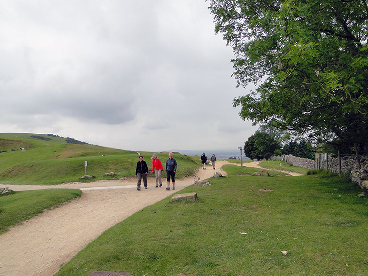 Walkers on Cleeve Common