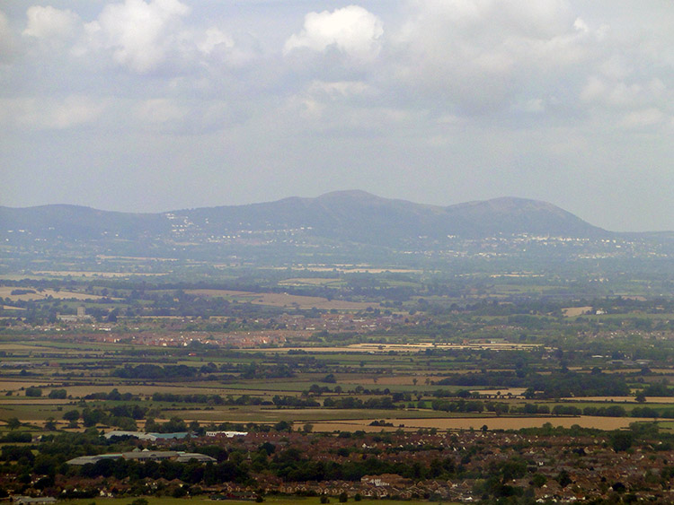 View to the Malvern Hills