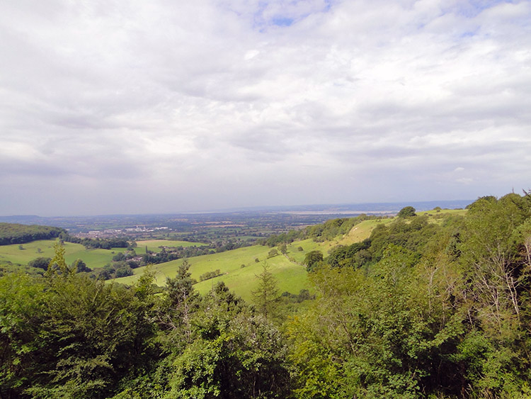 View to Gloucester from Haresfield Beacon