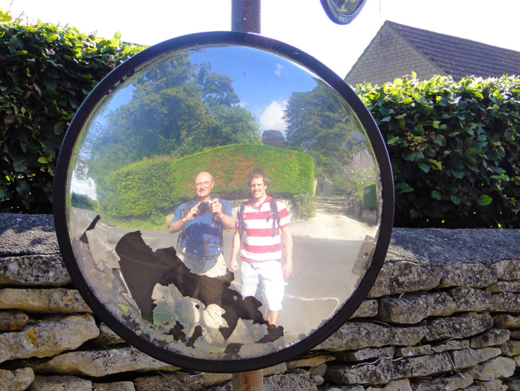 Me and Mark in North Nibley