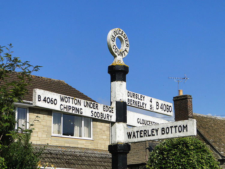 North Nibley Signpost
