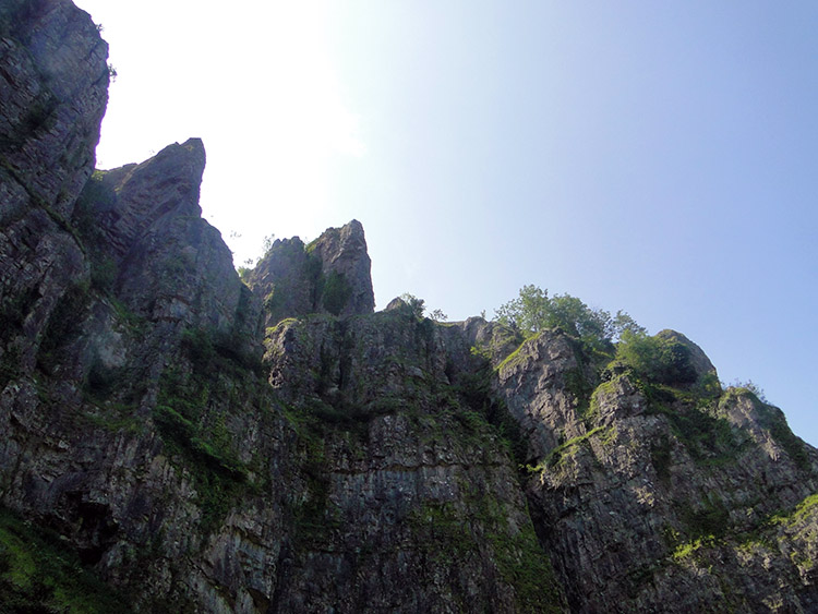 The Pinnacles of Cheddar Gorge