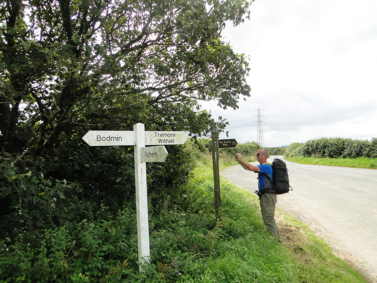Saints Way near Tremorebridge