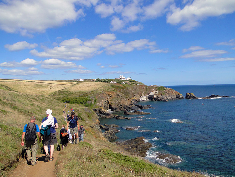 Lizard Point in sight