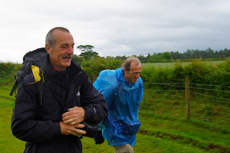 All smiles as we set off from Walton