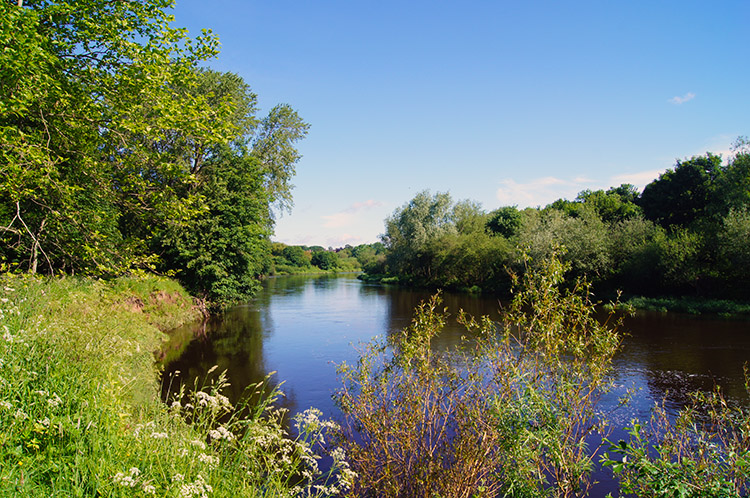 River Eden at Bitts Park, Carlisle