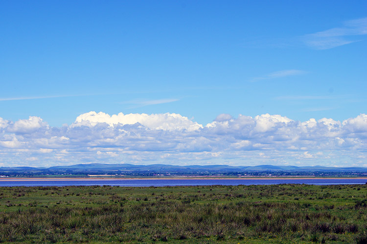 Looking north to Scotland