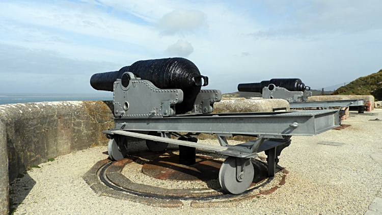 Cannon at the Needles Old Battery