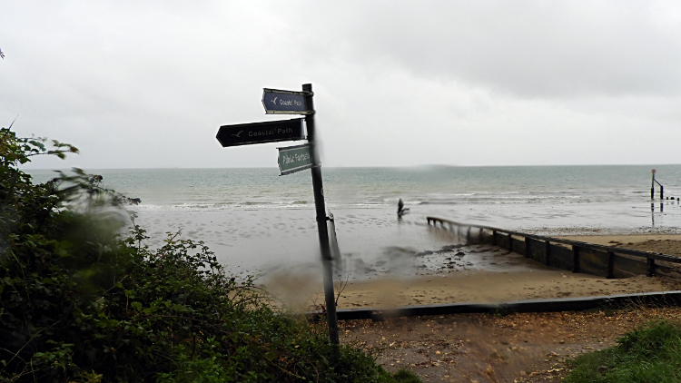 Stormy day in Shanklin
