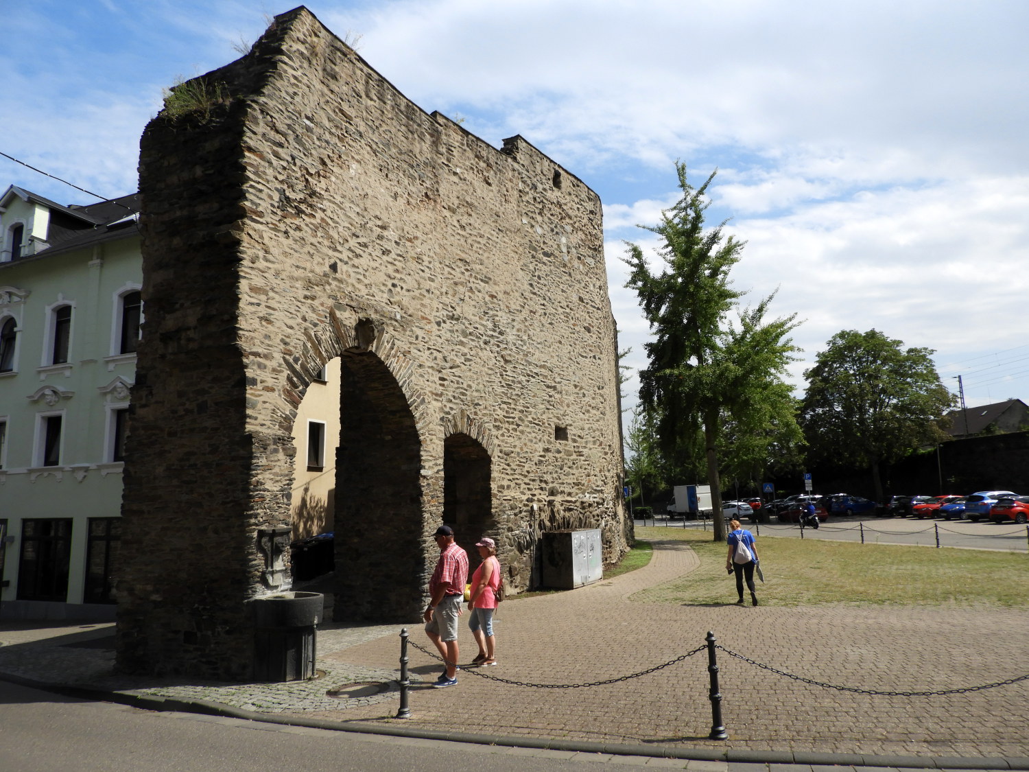 Old town walls in Andernach