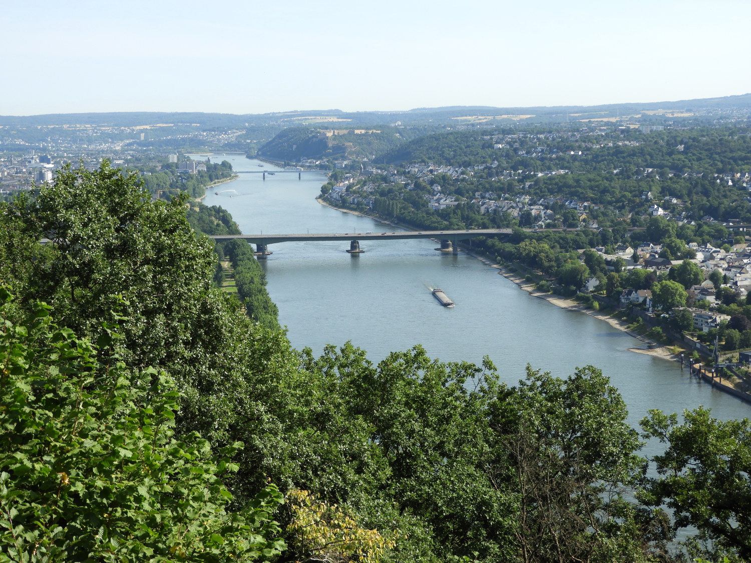 View of Koblenz from Dommelberg