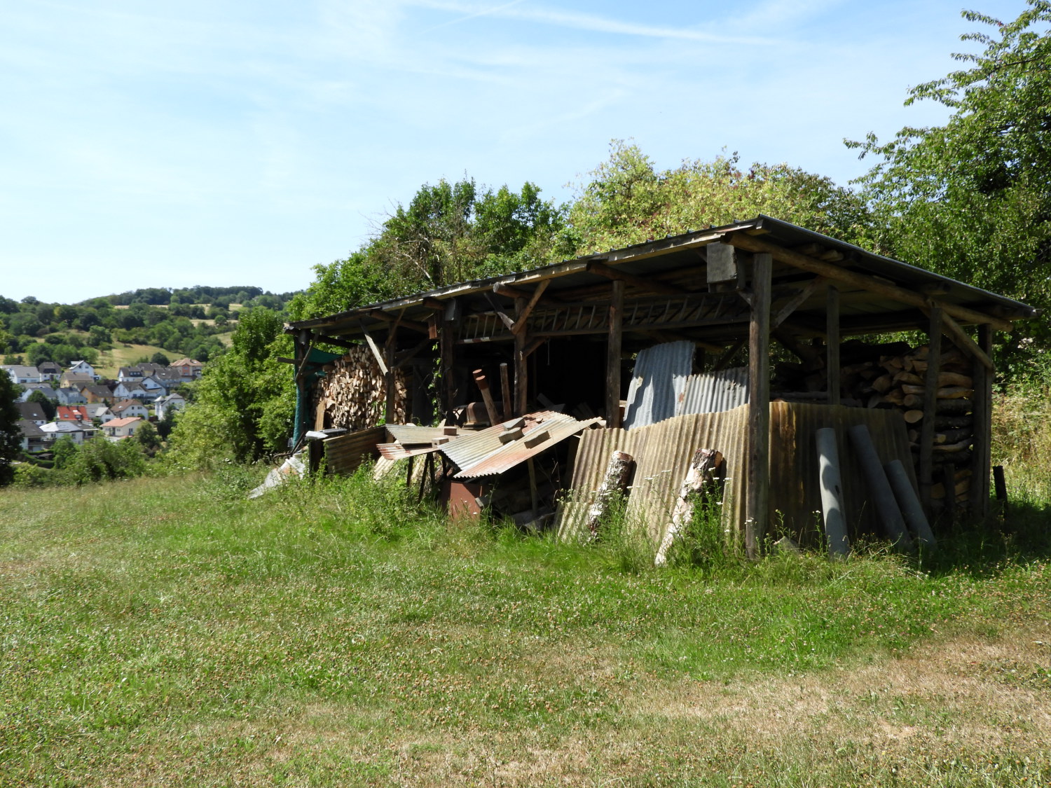Field shed at Konigsstuhl