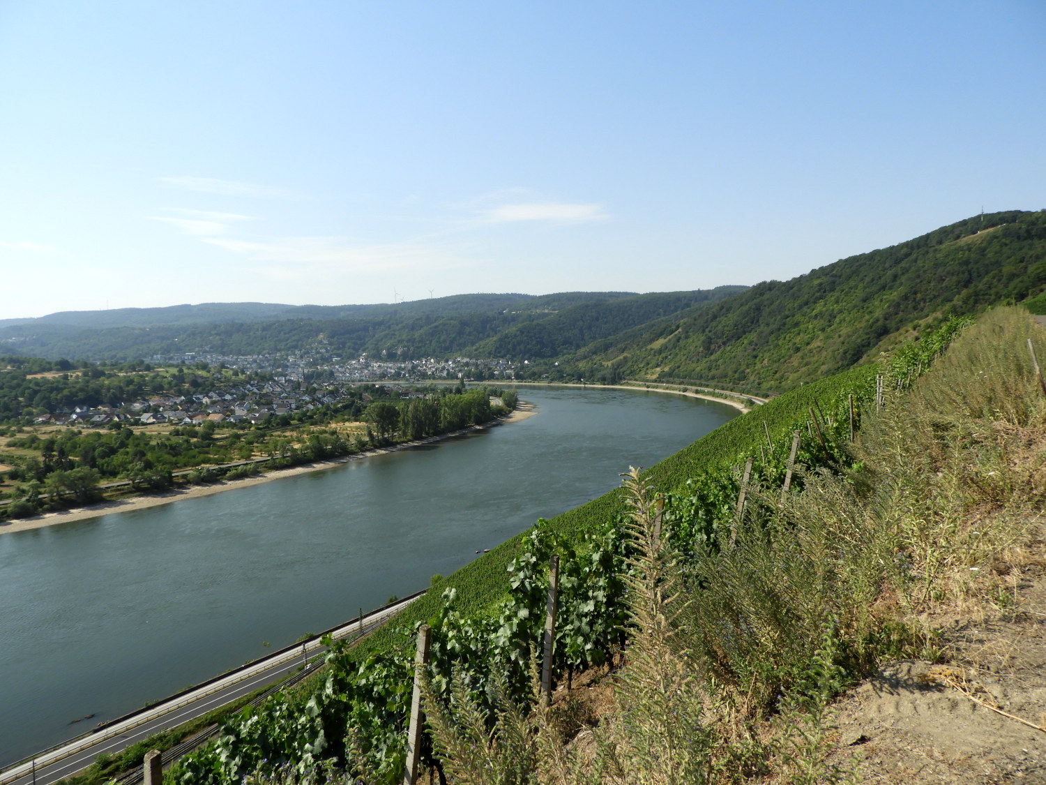 View to Boppard from Peternach