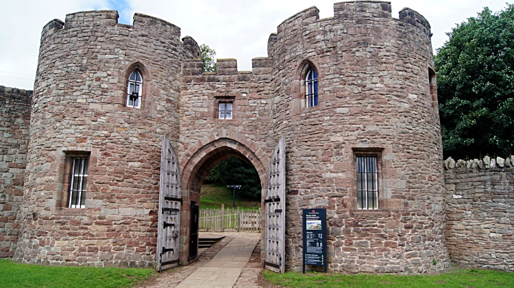 Gatehouse to Beeston Castle