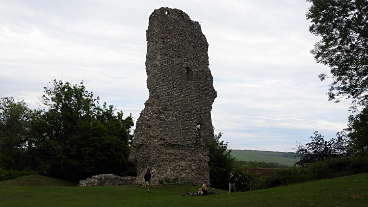 Ruins at Bramber Castle