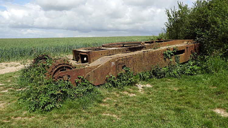 The Abandoned World War II Churchill Tank