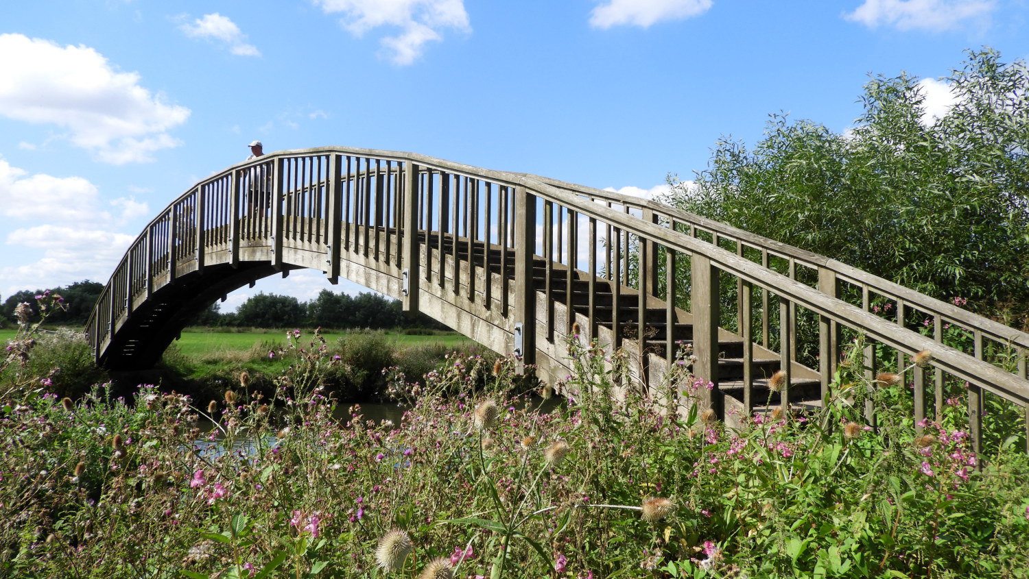Footbridge across the Thames near Kelmscott