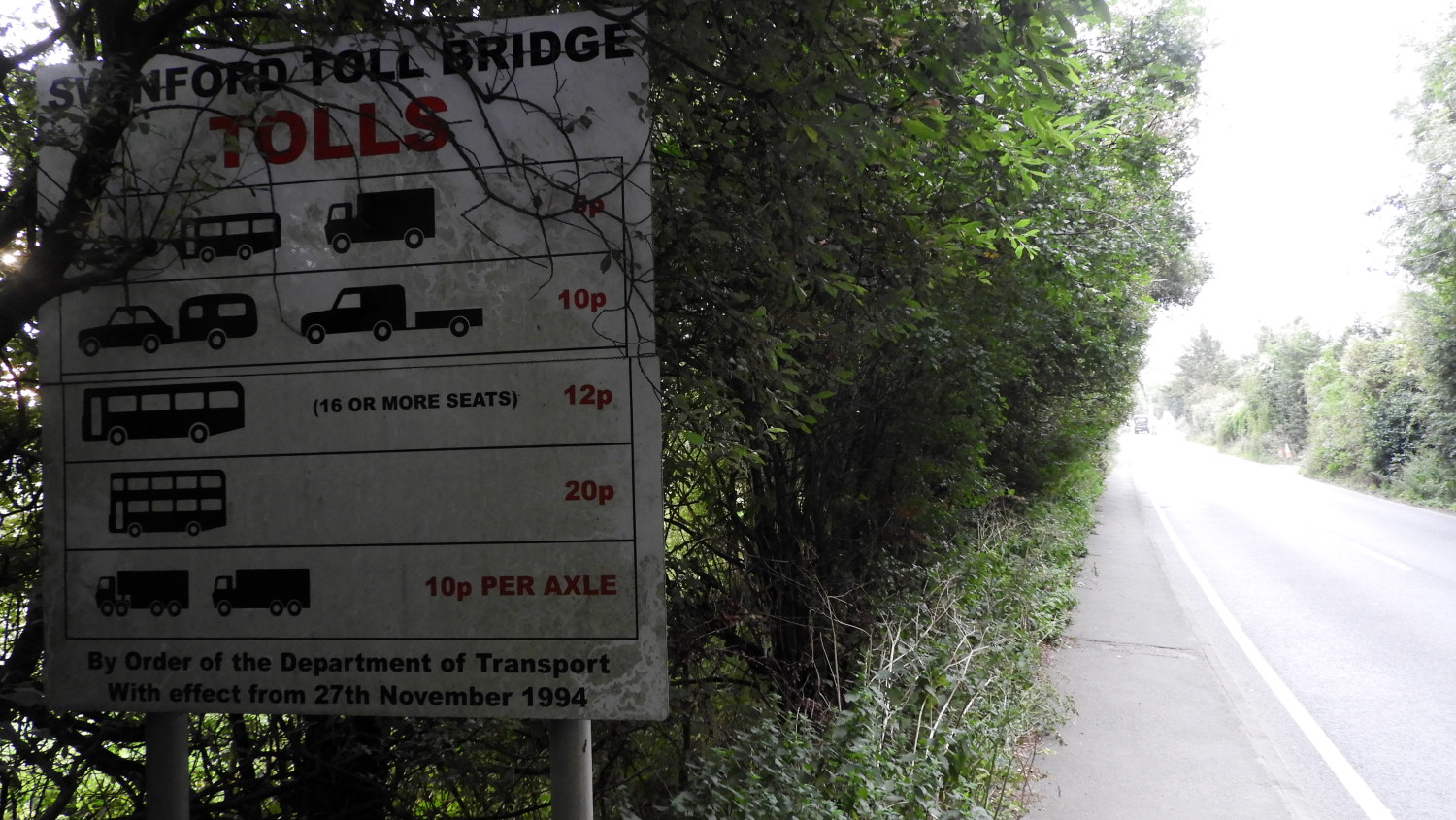 Swinford Bridge Toll Fees